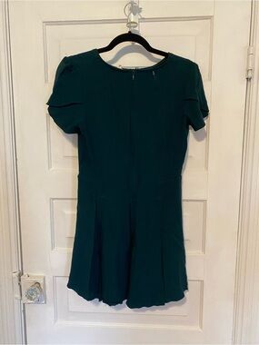 Sunday Best Dark Teal Short Sleeve Mini Dress